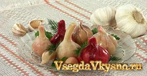 Чеснок маринованный 