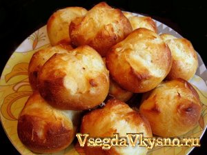 Пампушки с чесноком к борщу