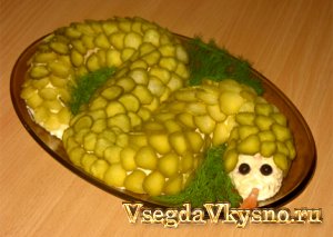 Салат "Змейка"