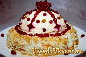 Салат "Шапка Мономаха"
