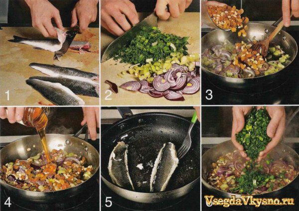 Сибас по-сицилийски 