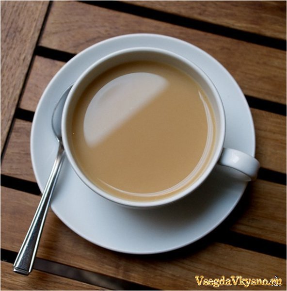 Чай с молоком для легкого снижения веса.