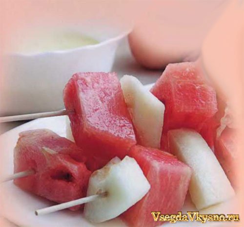 Фруктовые шашлычки