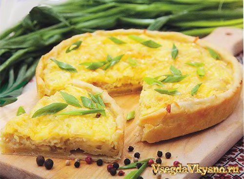 Сырно-луковы пирог