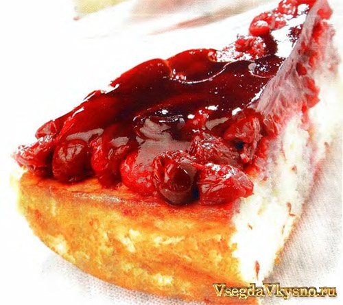 Творожная запеканка с ягодами