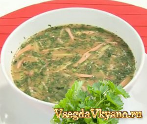 Рецепт окрошки классической на квасе