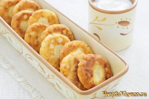 Яблочные сырники