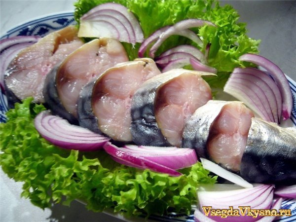 Изумительная скумбрия в маринаде