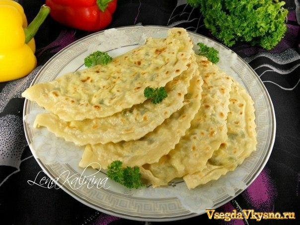 Чебуреки с творогом